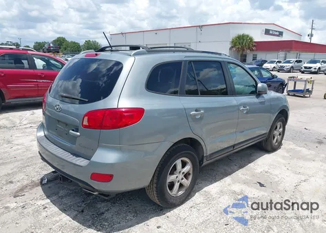 2007 Hyundai Santa Fe Gls from USA, damaged, VIN 5NMSG13DX7H054182